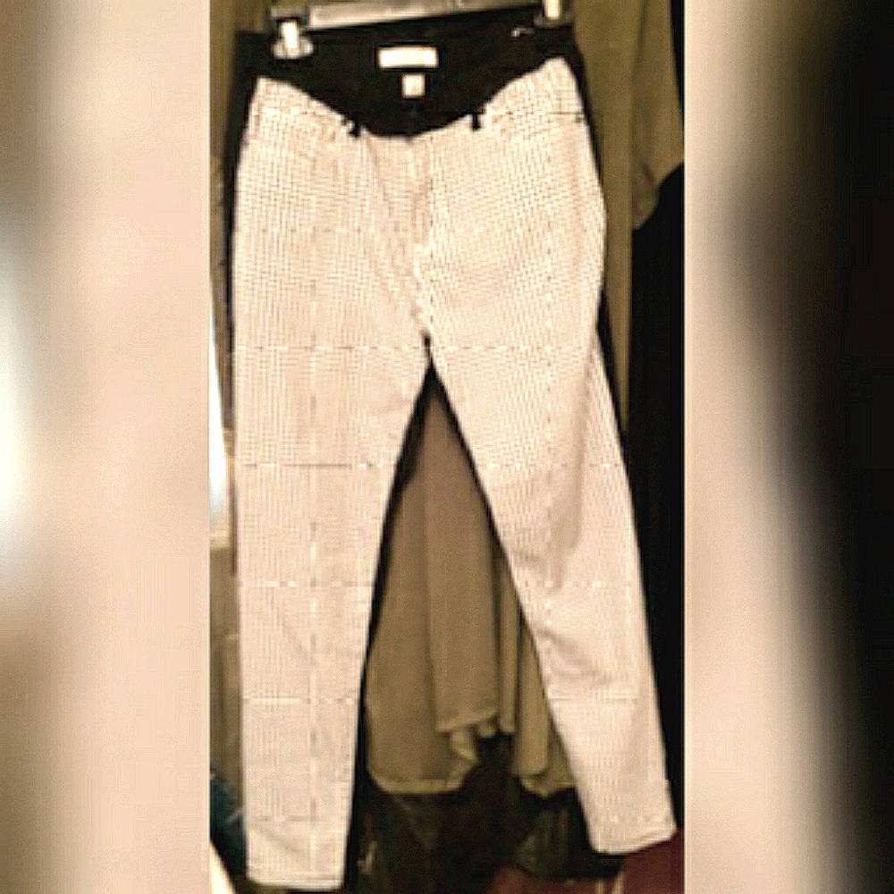 Adam Levine Black & White Pants